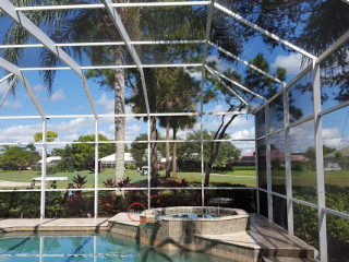 Aluminum patio screen installation | K Eagle Screen Repair LLC